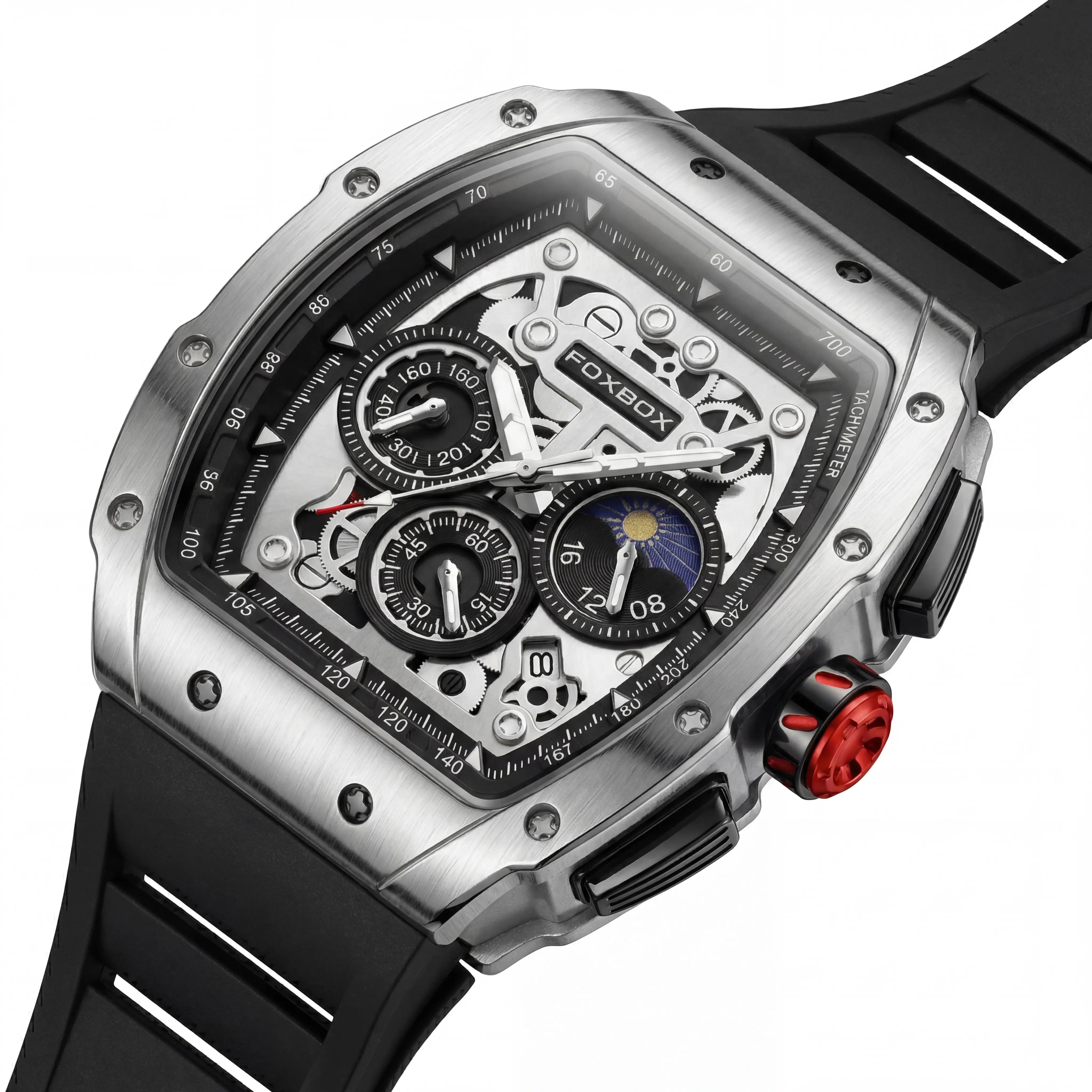 Raxton Eclipse Stealth | Gunmetal Moon Skeleton