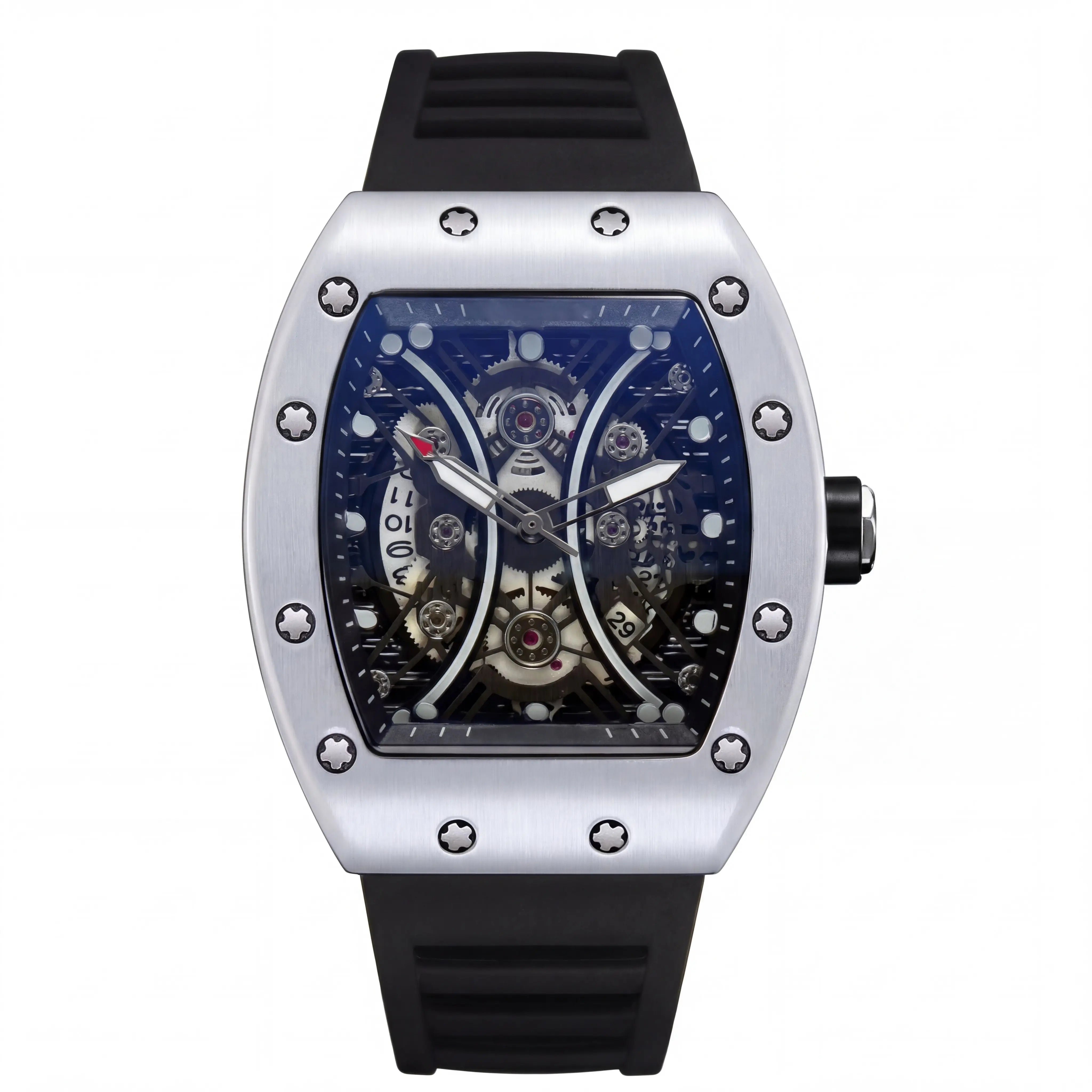 Raxton Velocity X Pro | Silver Skeleton Black