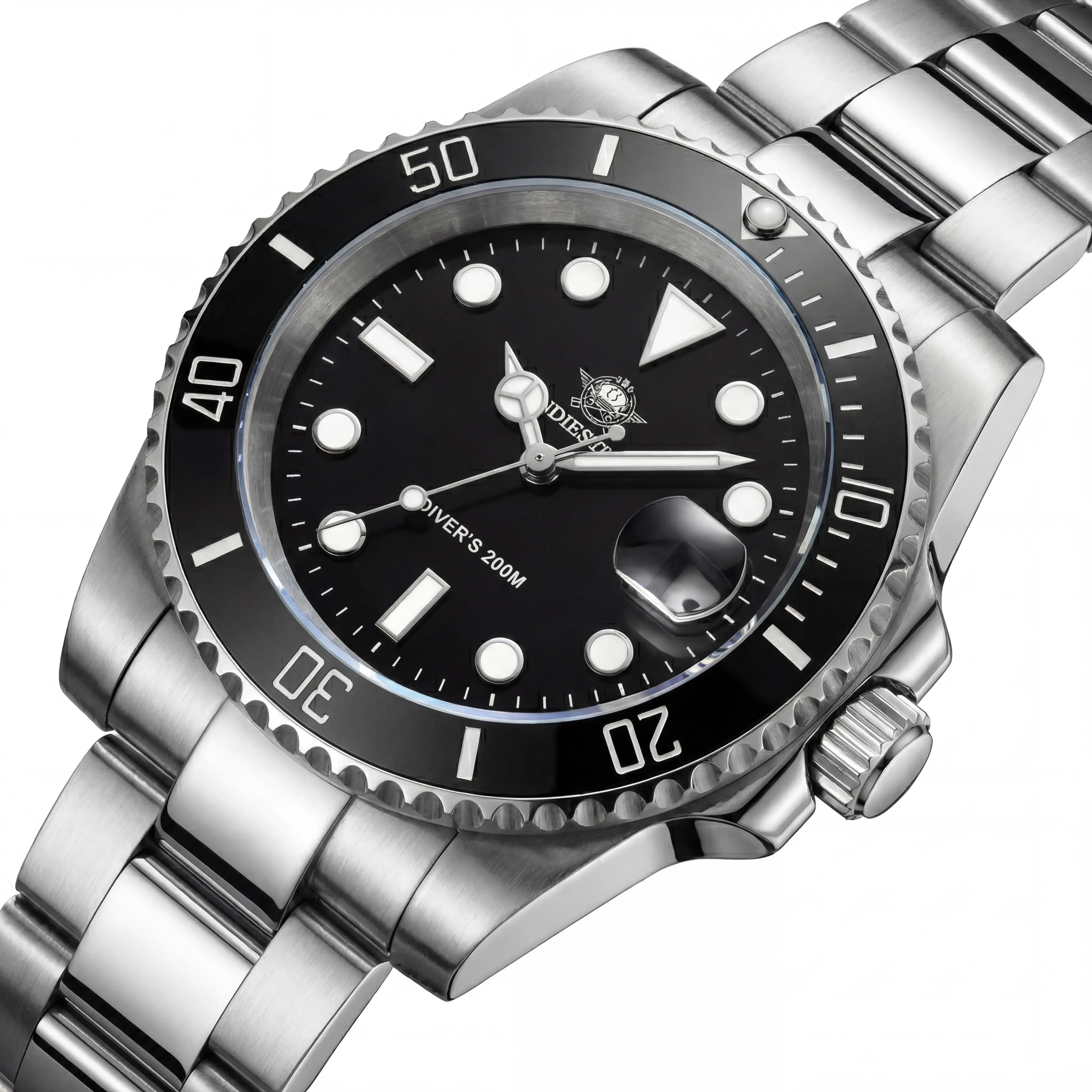 Raxton Deep Sovereign | Black Bezel Steel