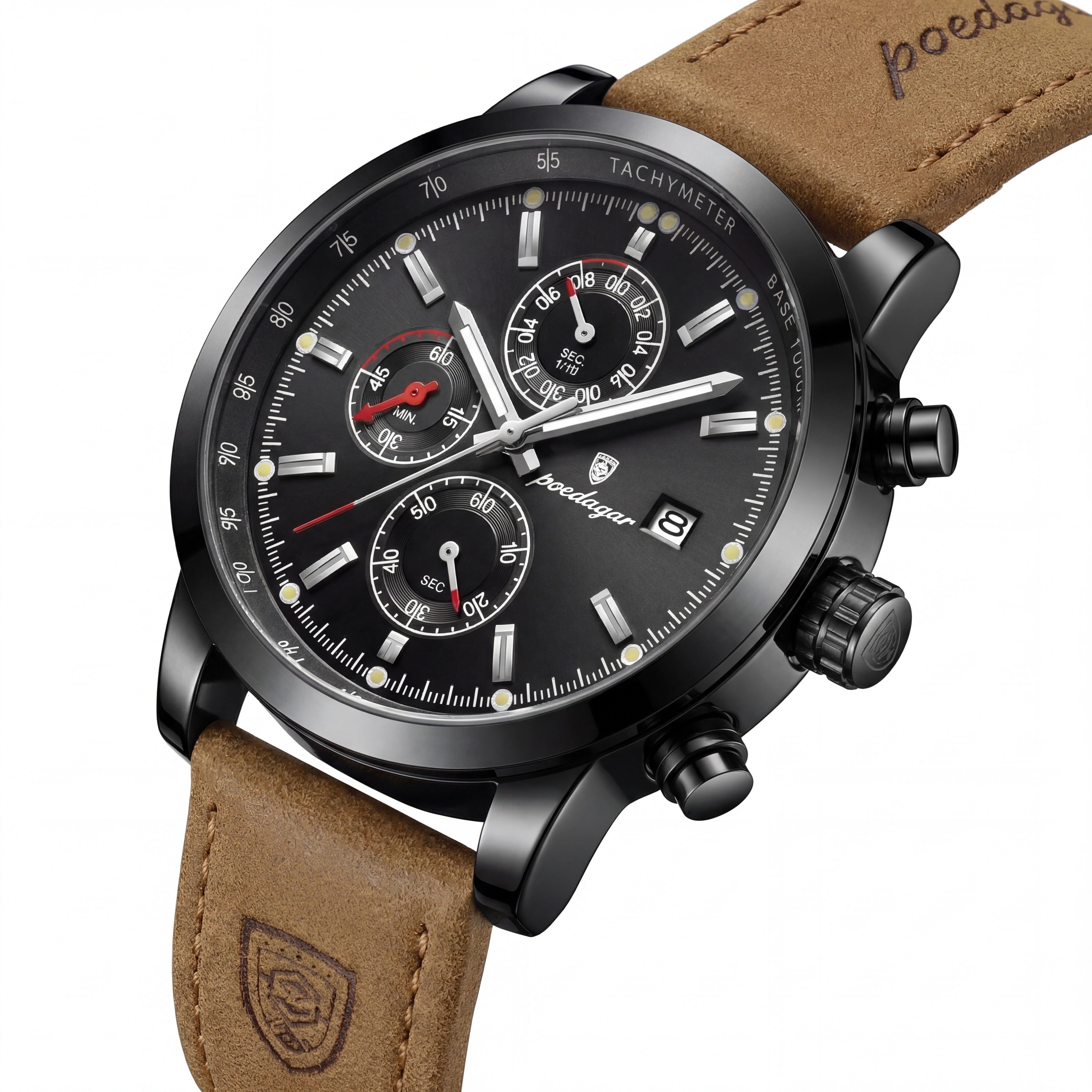 Raxton Chrono Force 44mm | Black Tactical