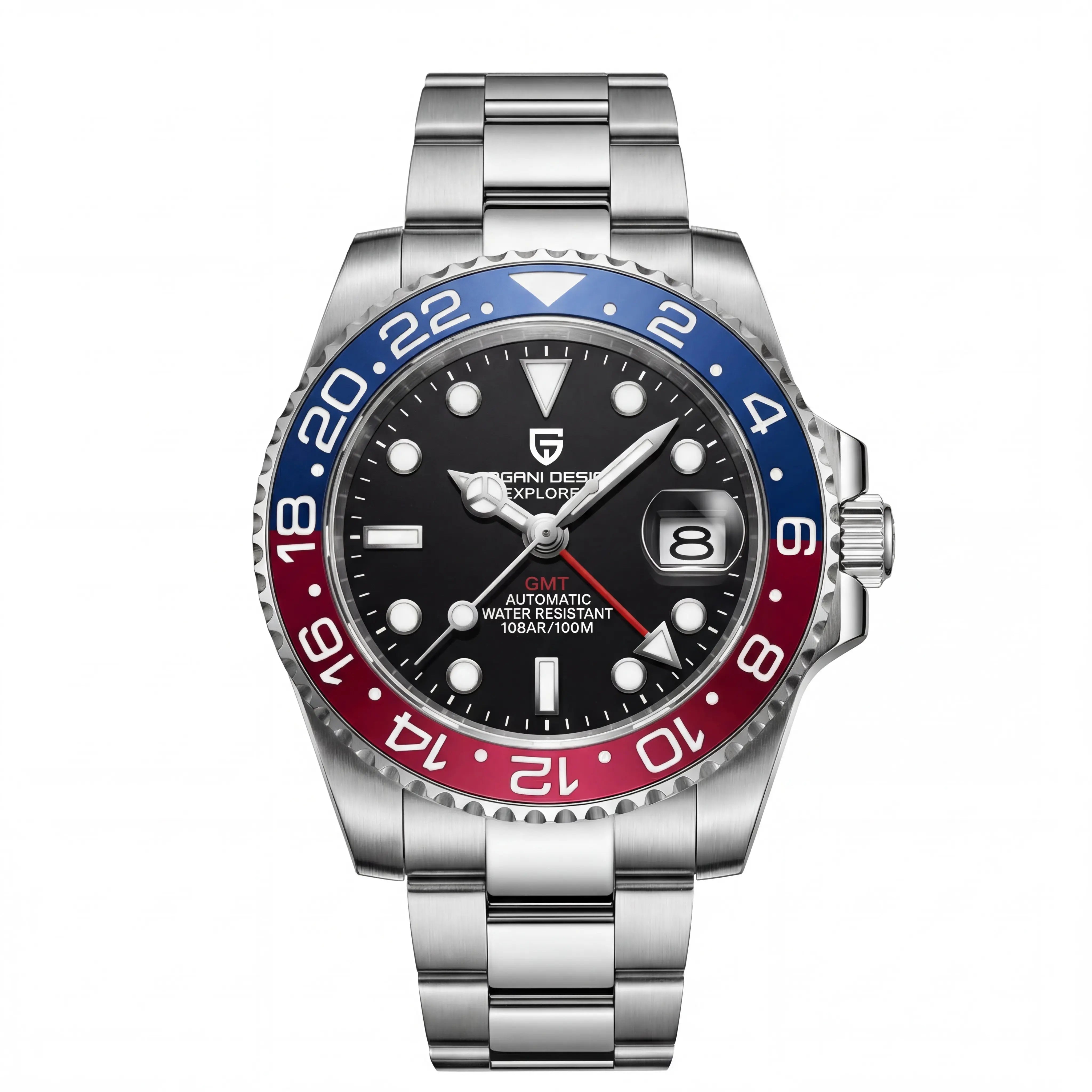 Raxton GMT Sovereign | Pepsi Steel Black