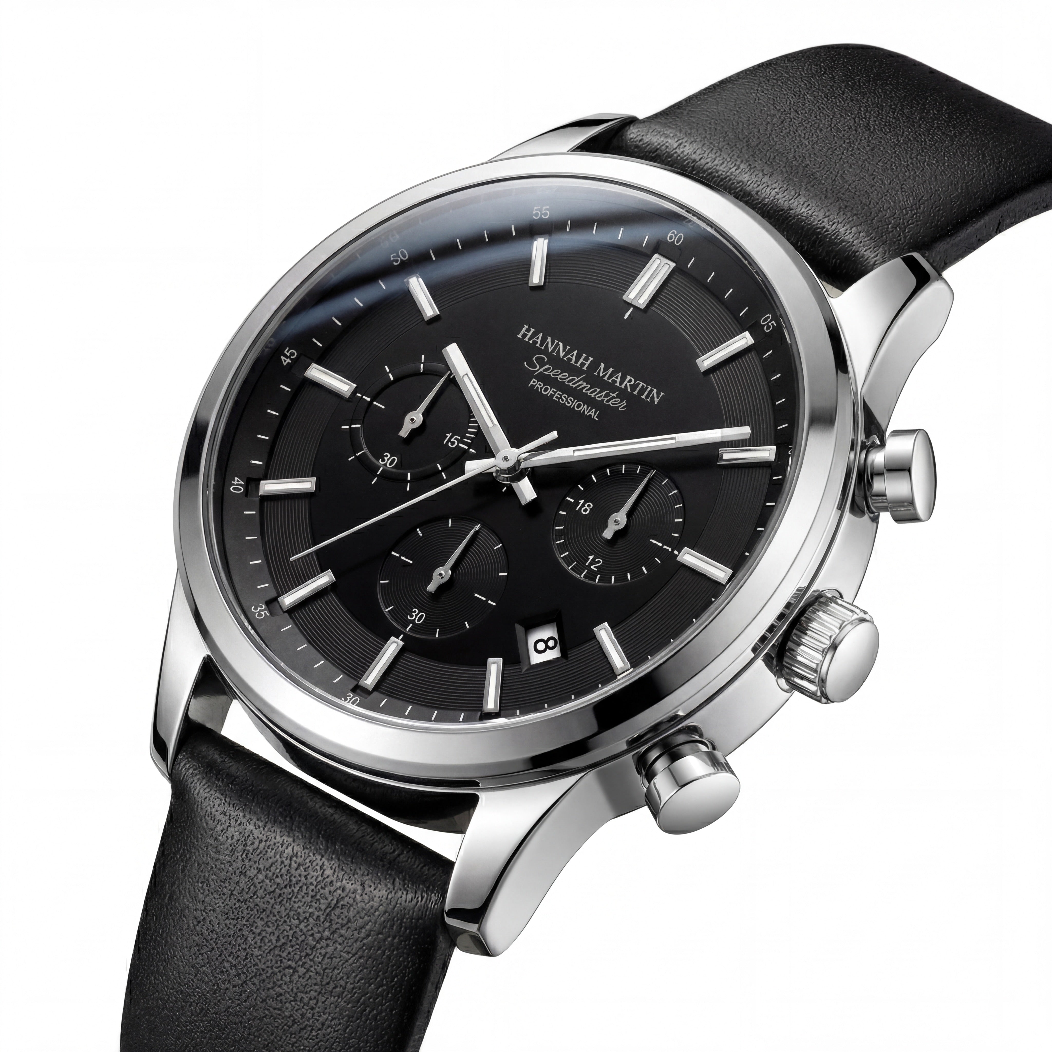 Raxton Chronograph 41mm | Executive Silver Black