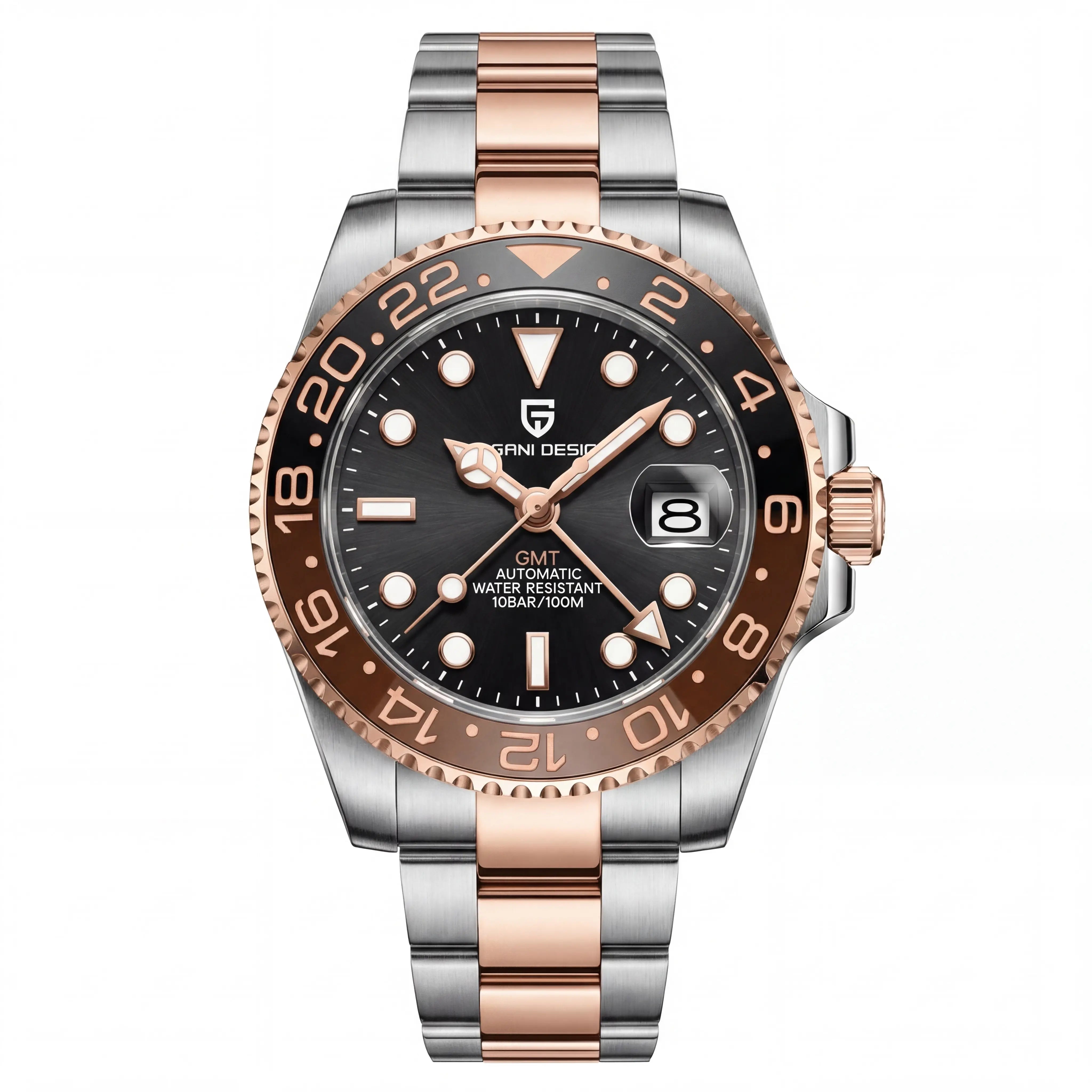 Raxton GMT Sovereign | Root Beer Two-Tone