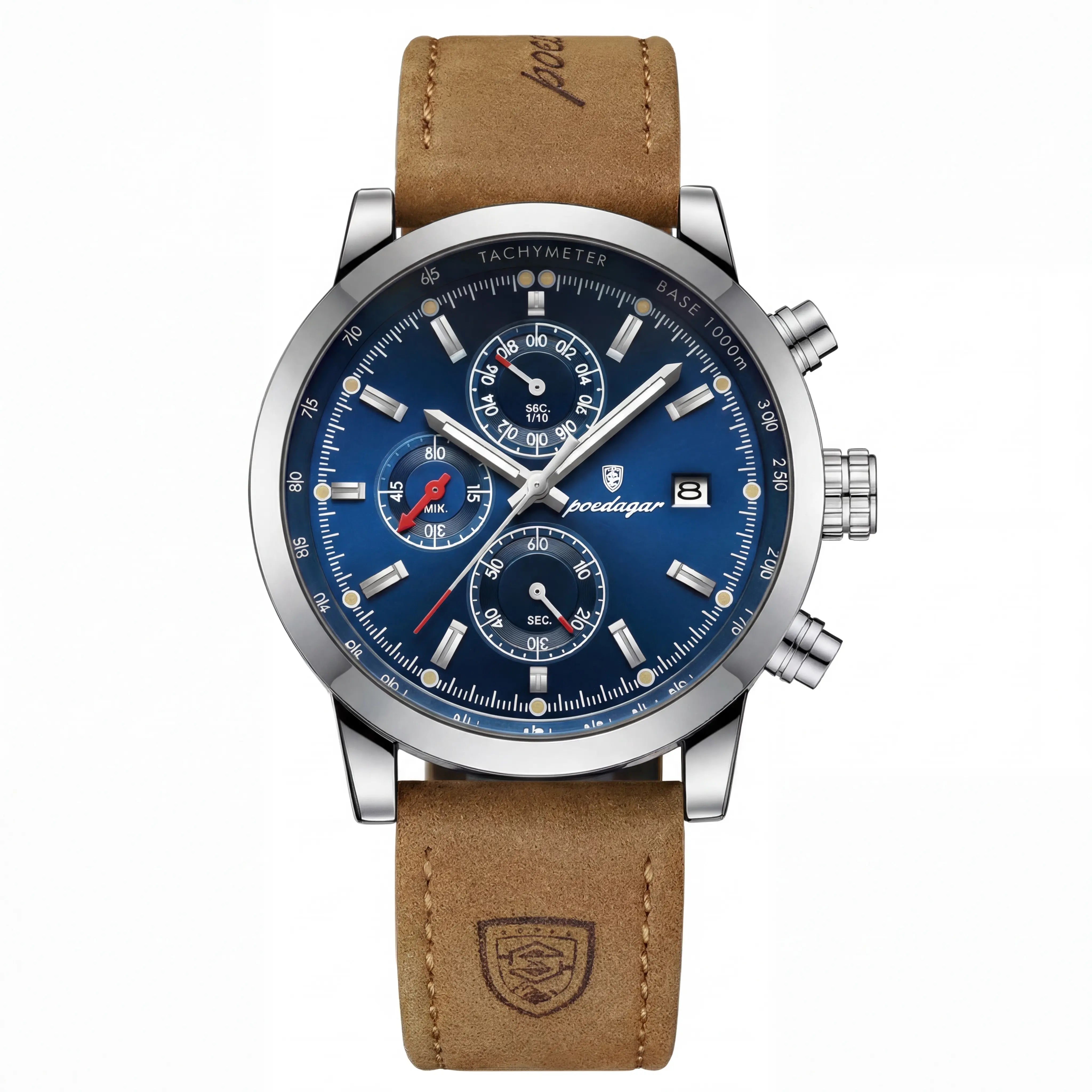 Raxton Chrono Force | Blue Silver