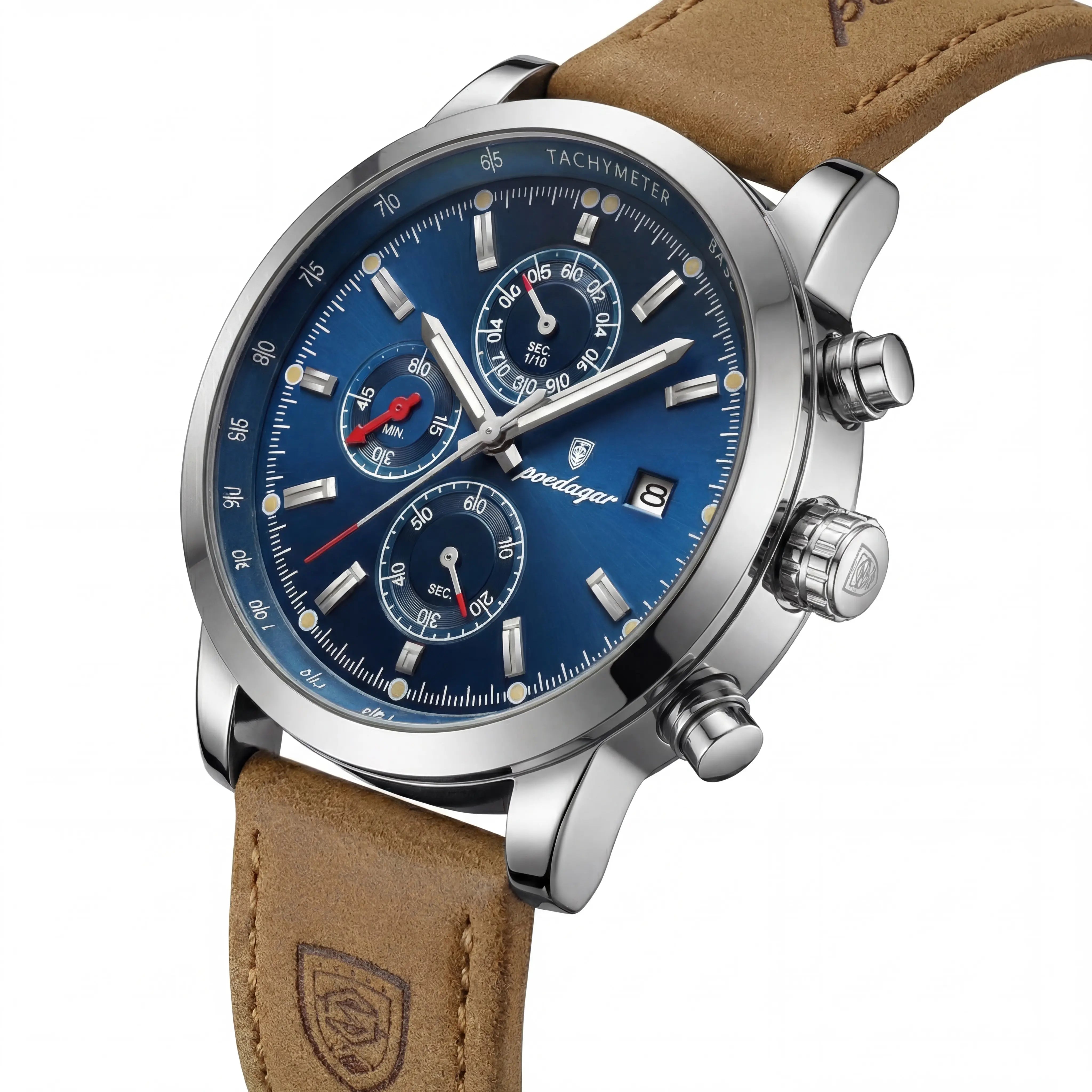Raxton Chrono Force | Blue Silver