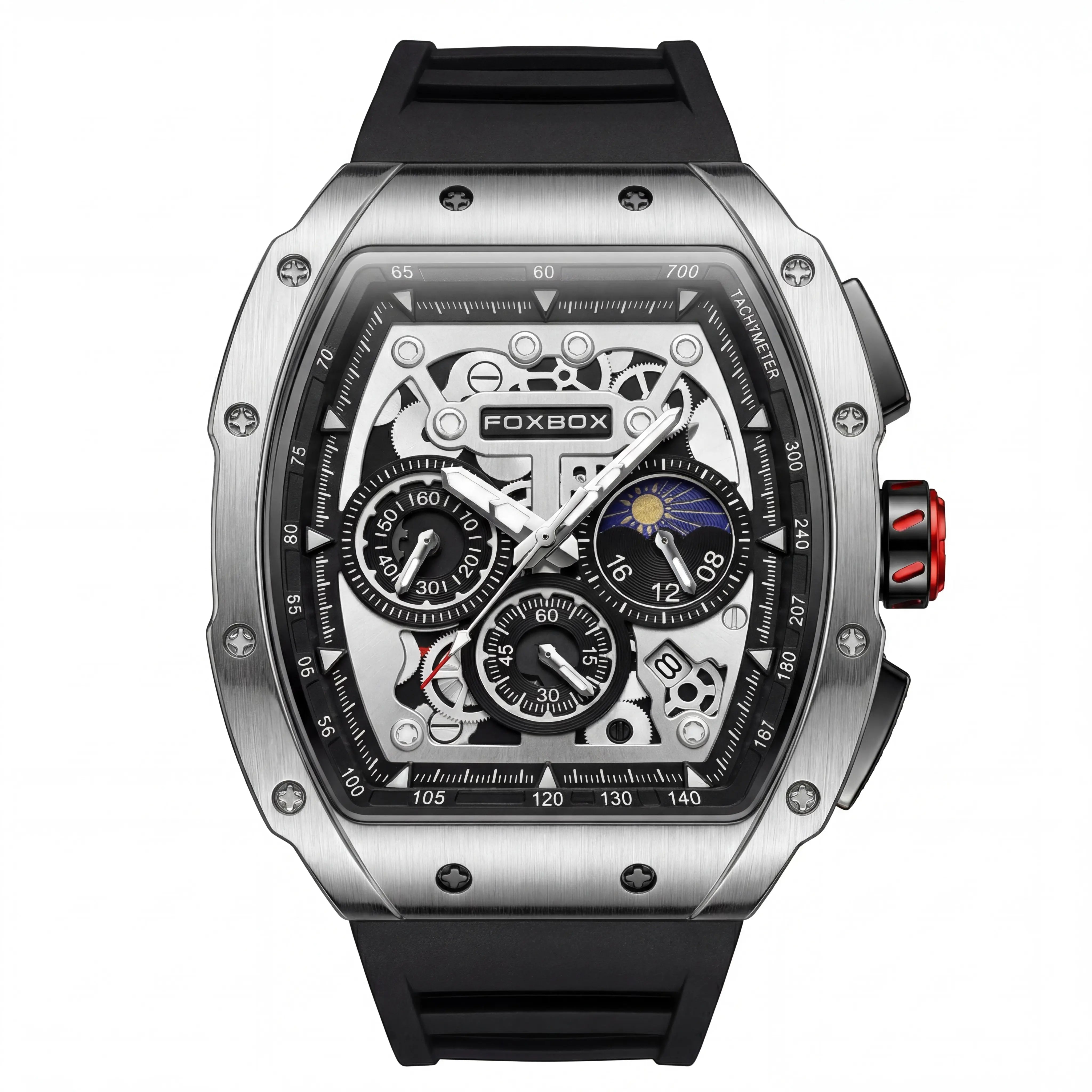 Raxton Eclipse Stealth | Gunmetal Moon Skeleton